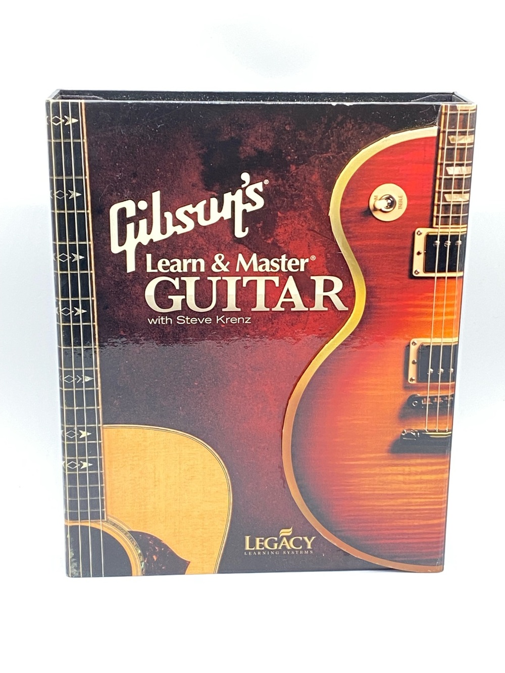 Gibson's Learn & Master Guitar Box Set Steve Krenz - 20 DVDs 5 CDs 2010 First Ed